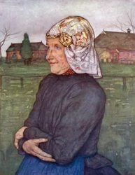 Vieja mujer de Drenthe